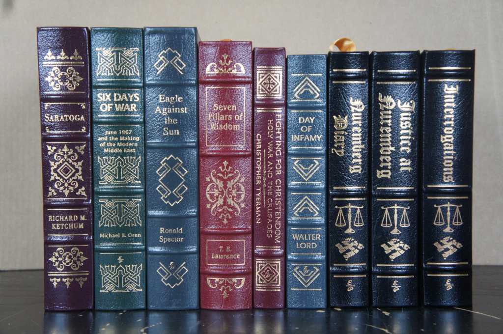 Lot of 56 Leather Bound Library of Military History Books Easton Press ...