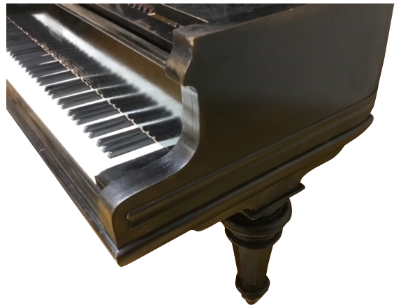 Antique Schiedmayer Grand Piano 1914 Stuttgart Germany with