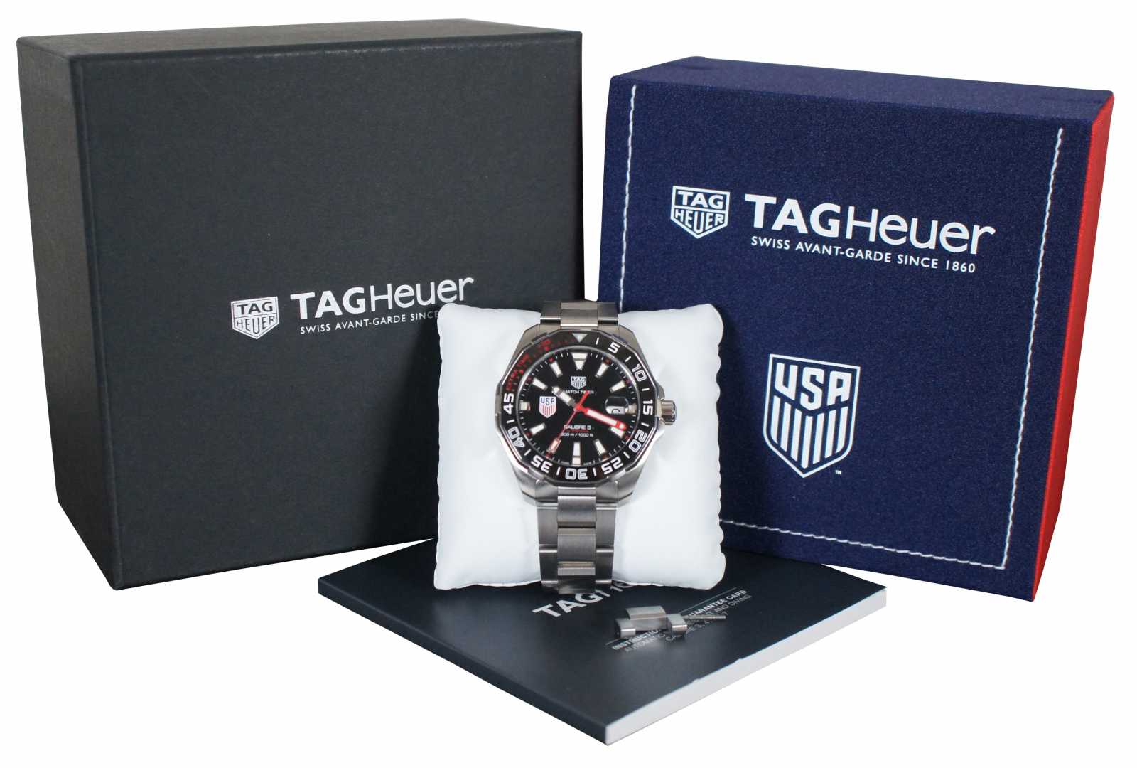 Tag Heuer Aquaracer US Soccer Limited Edition Mens Watch WAY201G