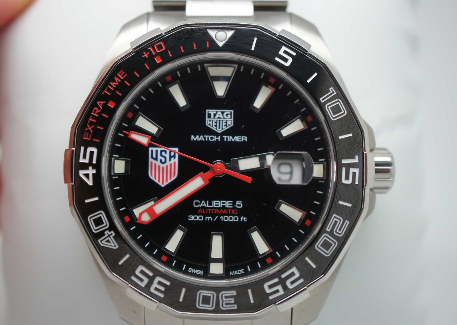 Tag Heuer Aquaracer US Soccer Limited Edition Mens Watch WAY201G