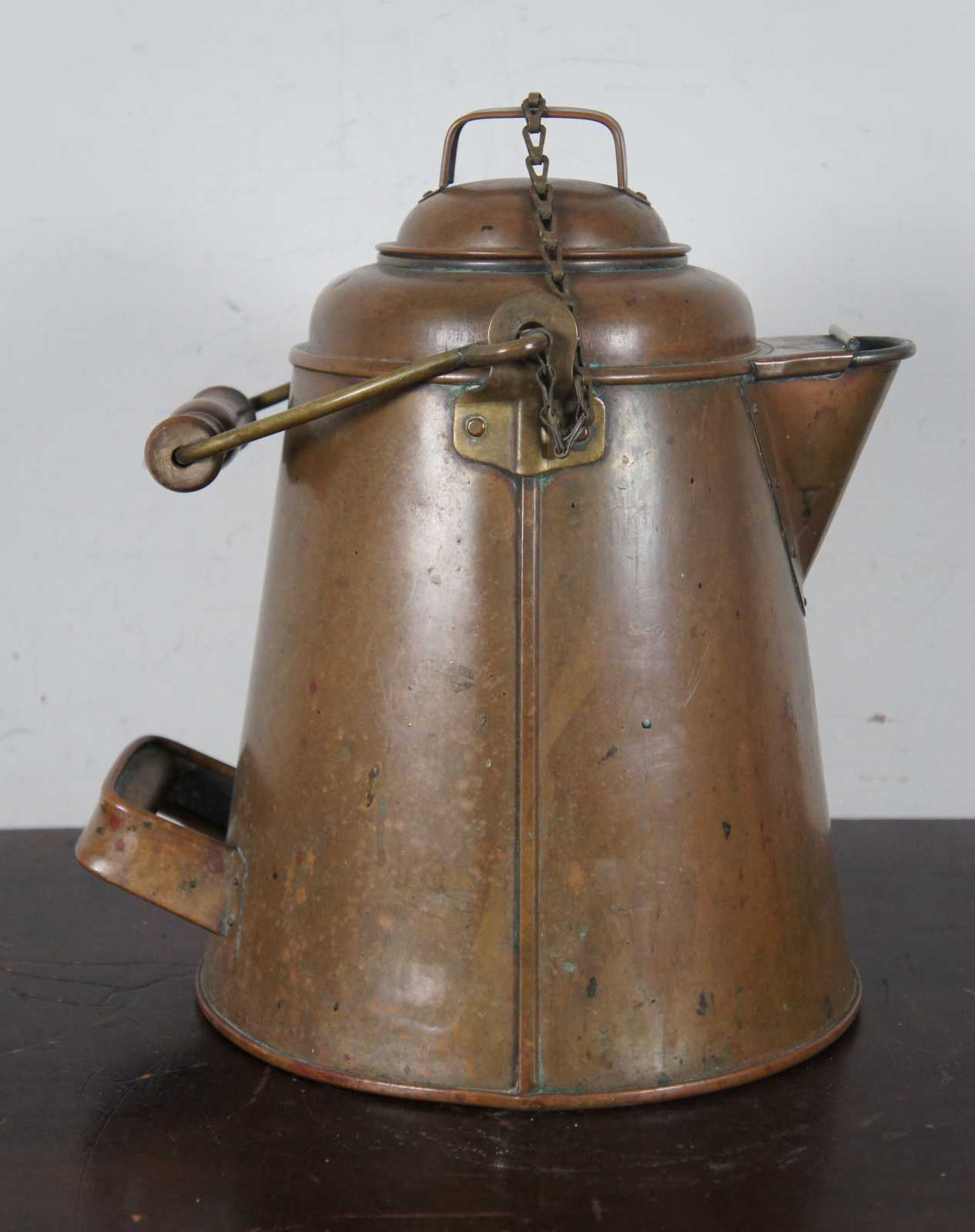 Copper Kettle Camping Teapot Copper Tea Pot Copper Coffee Pot