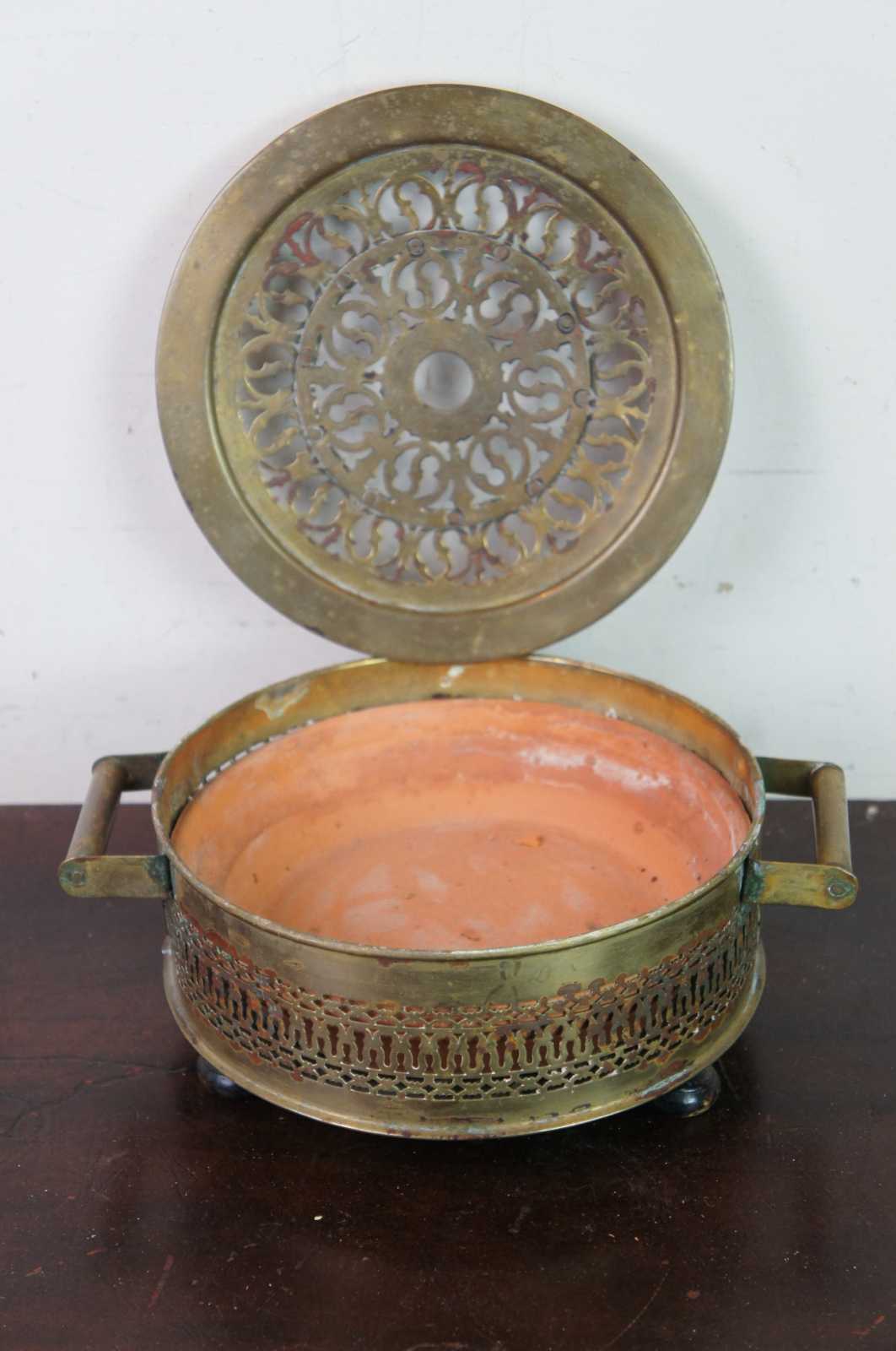 1950s plate warmer/burner from a French restaurant – Chez Pluie