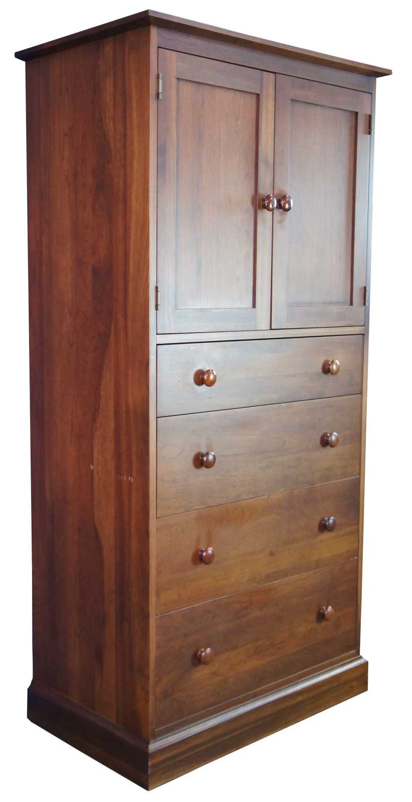 1993 Ethan Allen American Impressions Cherry Armoire Door Chest Dresser 24 5405