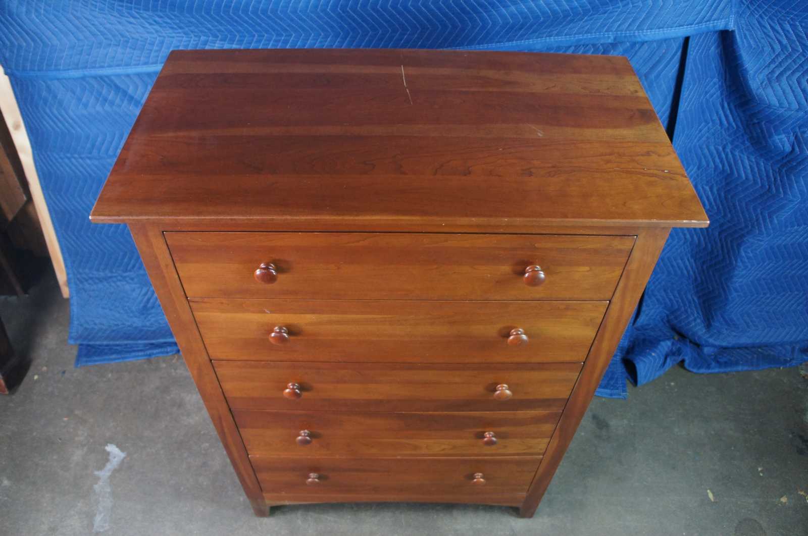 Ethan Allen American Impressions Country Cherry Tallboy Chest Dresser 24 5425