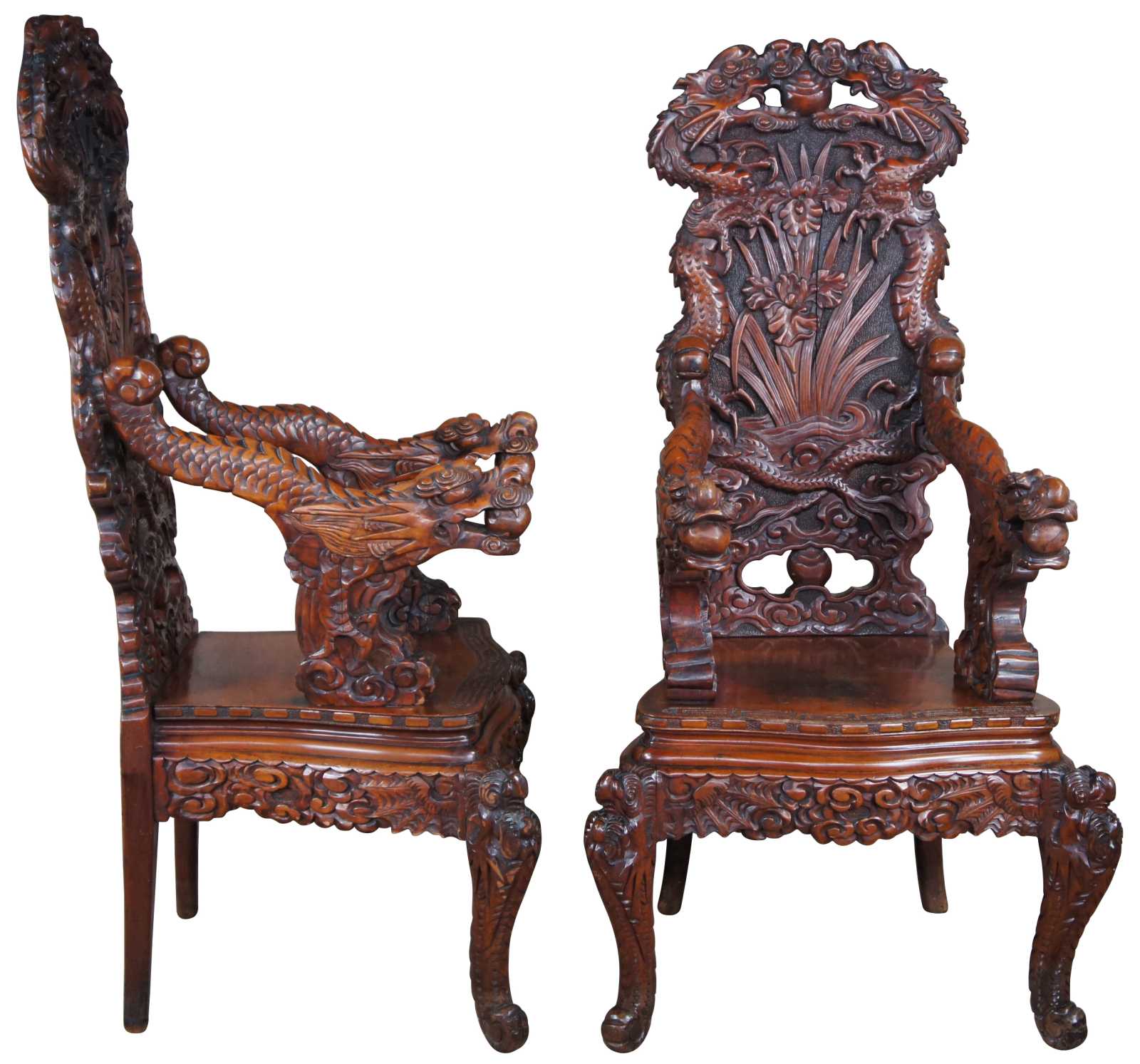 antique japanese chair