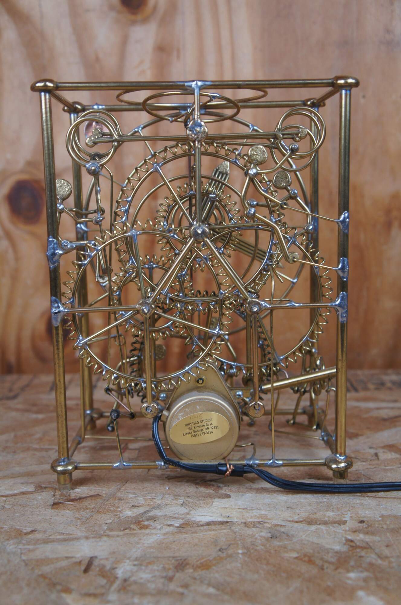 Brass Clock Gears by Garry Gay