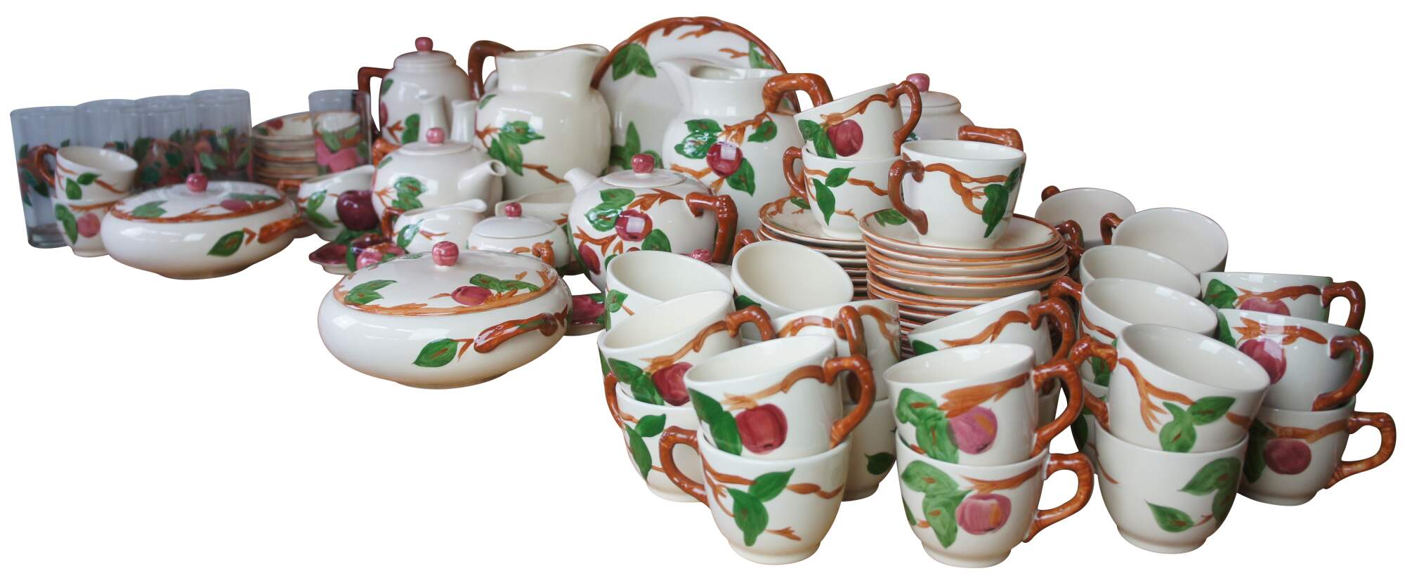 Vintage FRANCISCAN APPLE China Replacement Pieces. Buyer's Choice