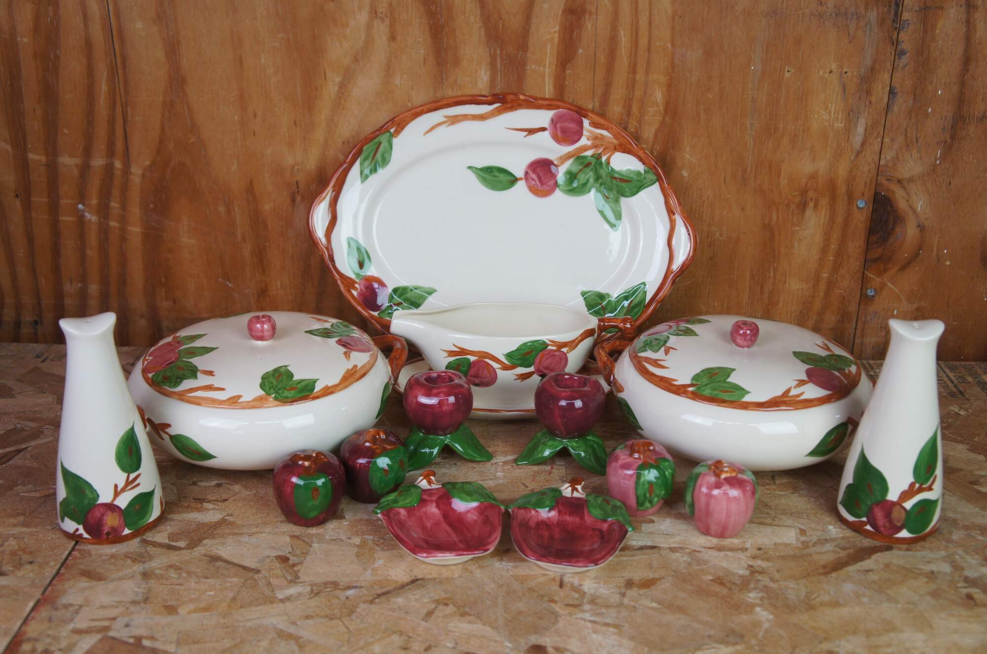 Vintage FRANCISCAN APPLE China Replacement Pieces. Buyer's Choice