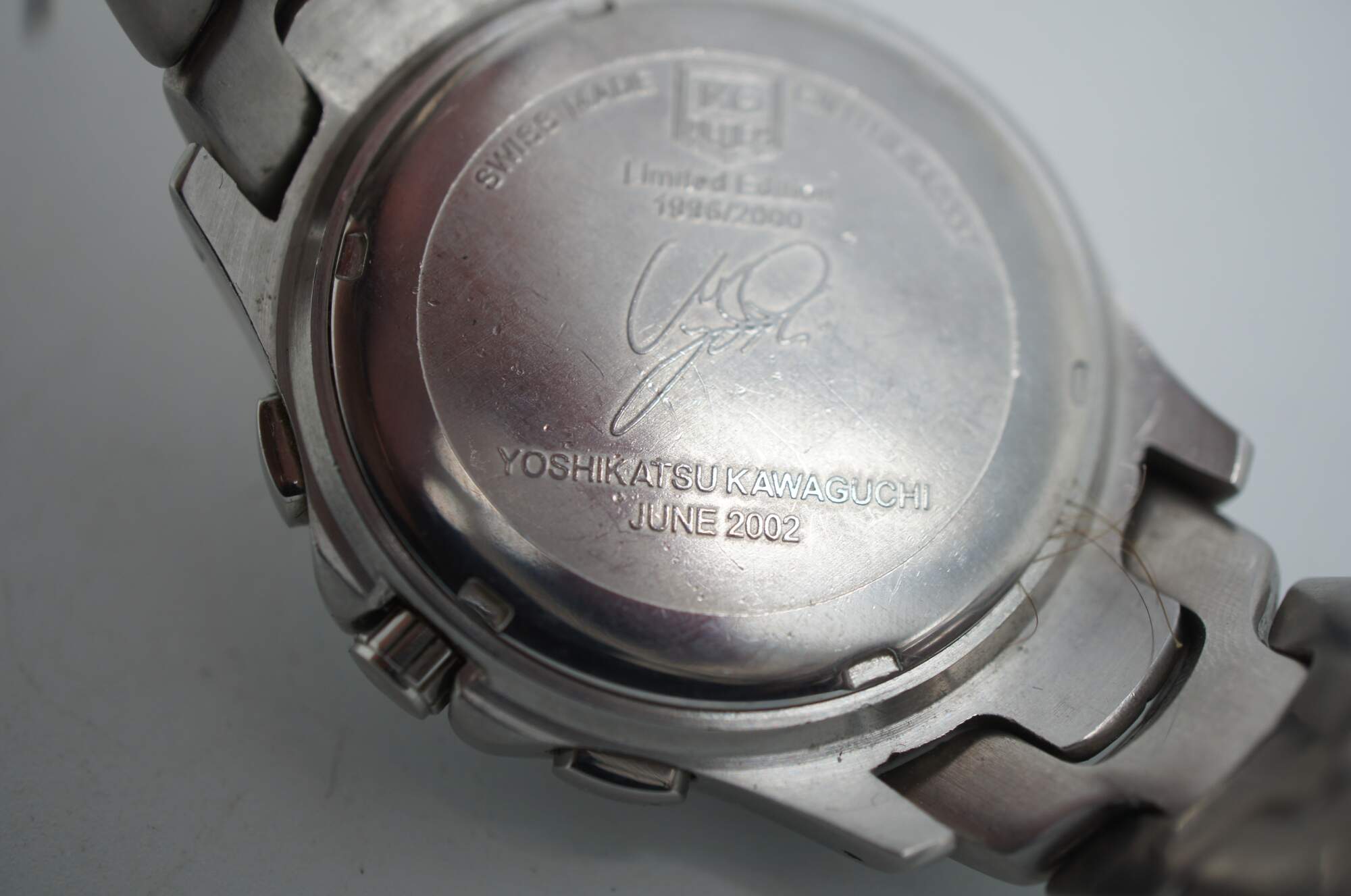 Tag heuer yoshikatsu clearance kawaguchi limited edition 2002