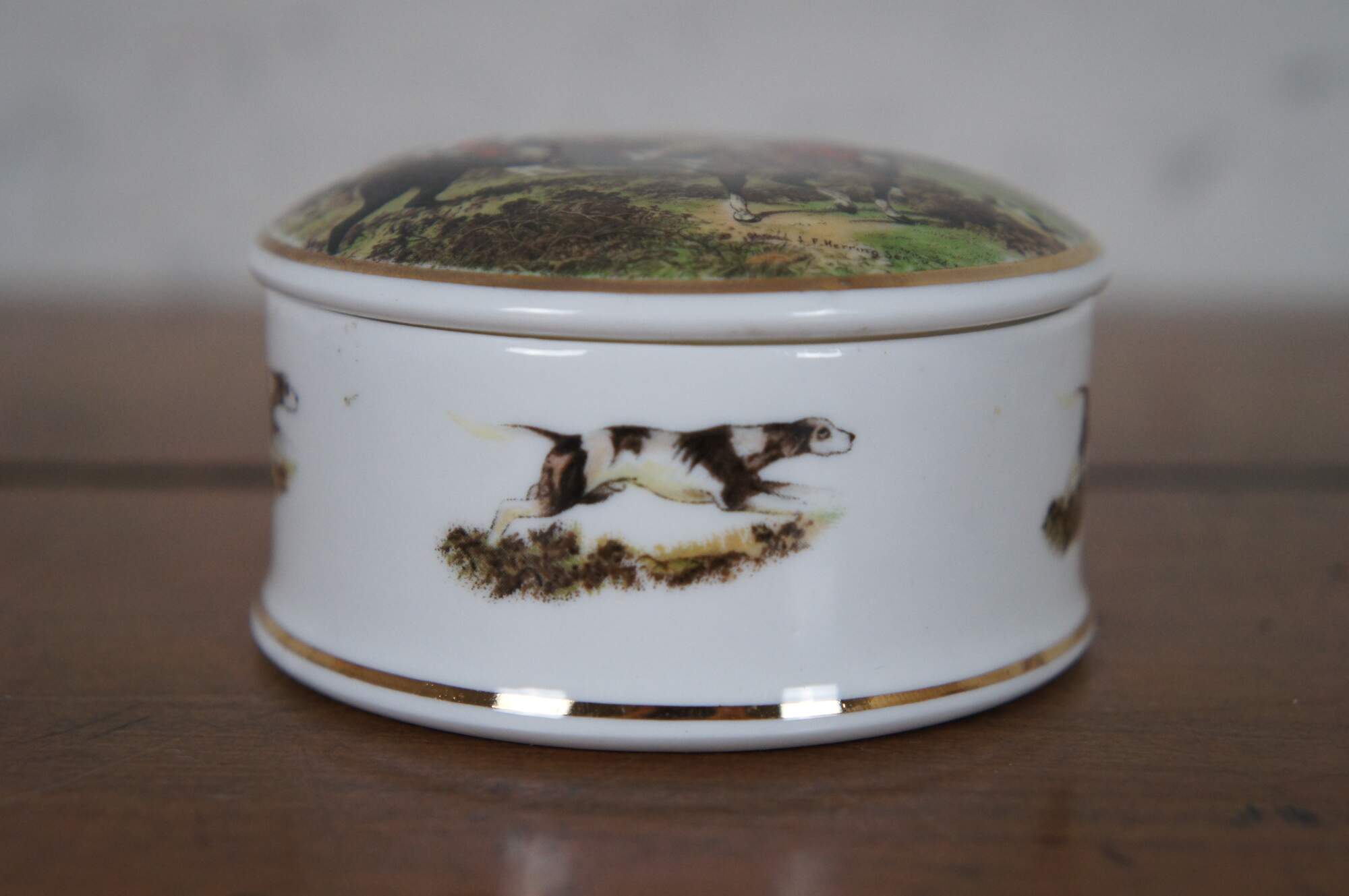 Irish Porcelain Coffee Mug It's A Fox Hunt 4.25 X 3 Shades of