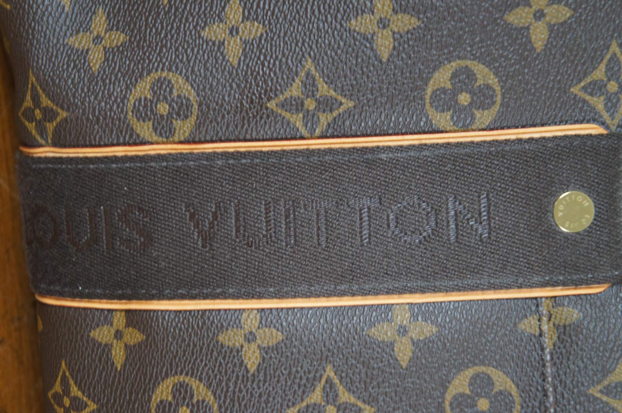 Mala de Mão Louis Vuitton Weekender Beaubourg GM Monogram Original - MUH1