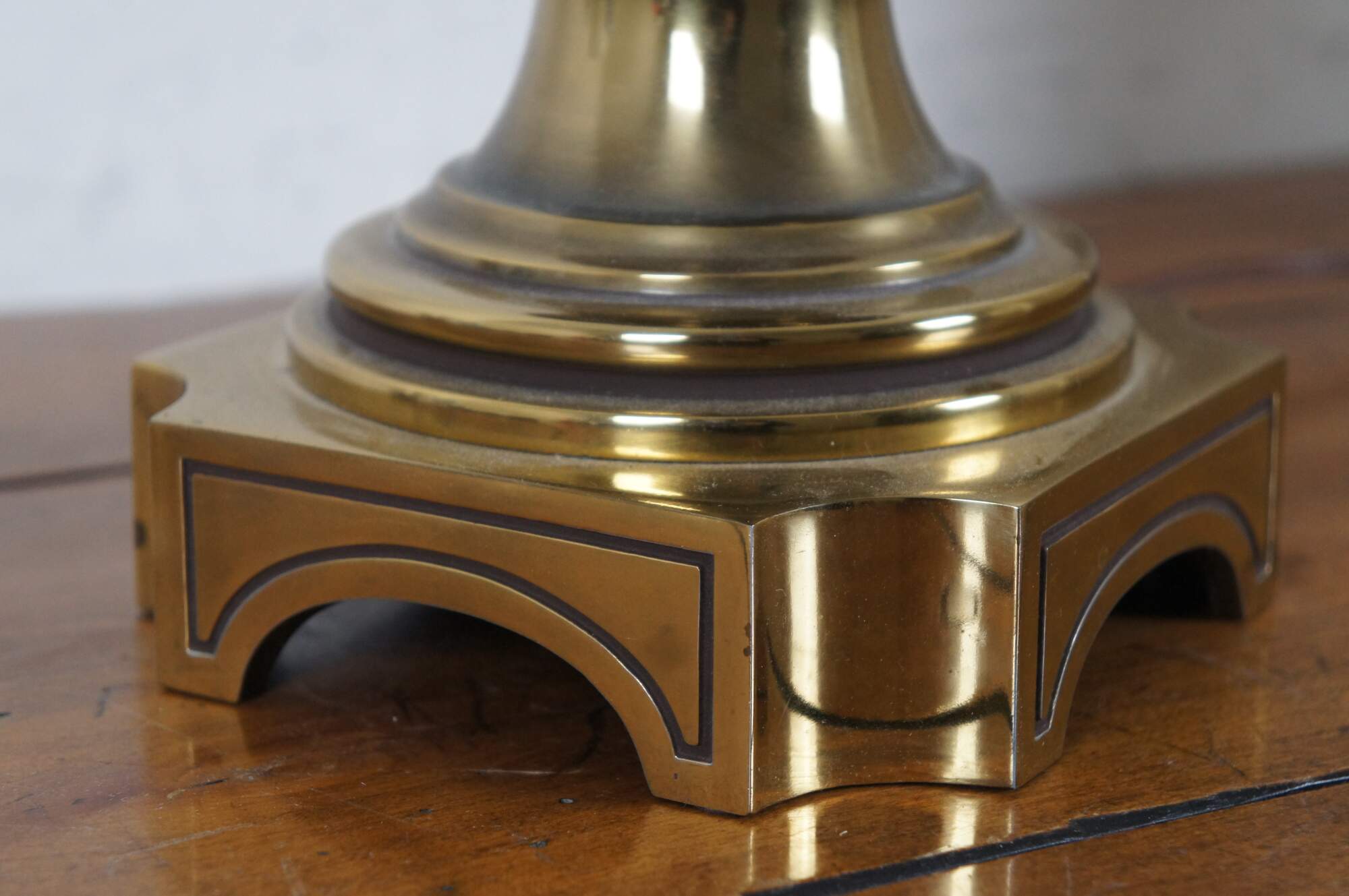 Vintage Brass Stiffel Pineapple MCM Table Lamp