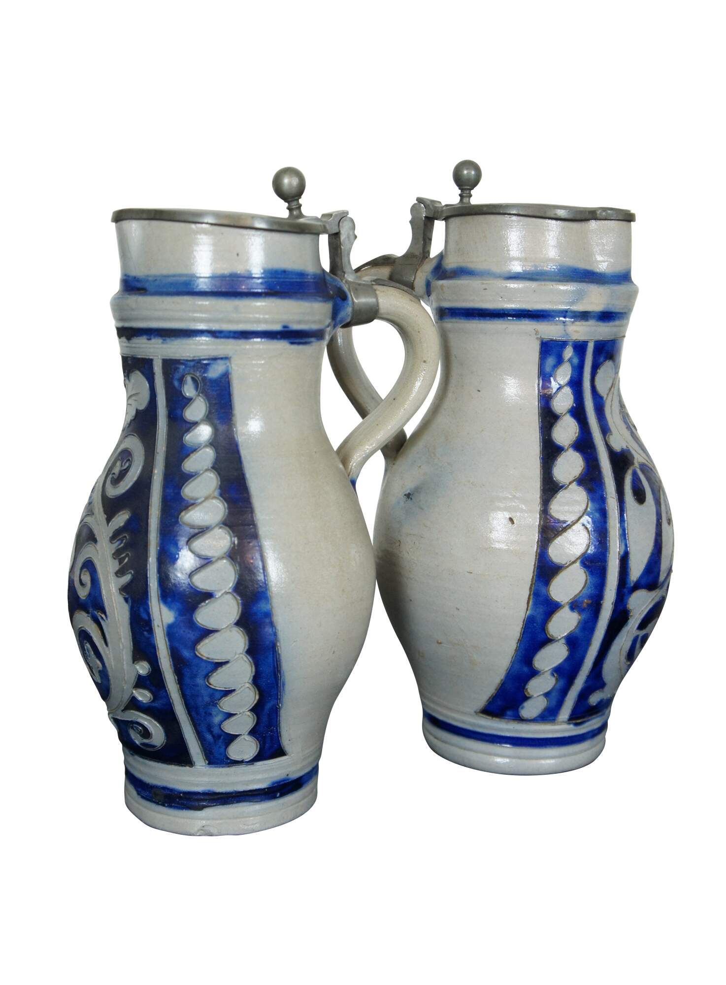 Newfound Lake Westerwald Pottery 1 Quart Pitcher – TwinDesigns