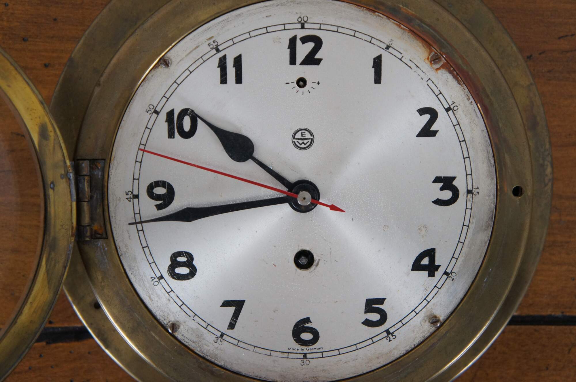 Antique German Brass Ships Clock, Maritime Key Wind Clock, German Wall  Clock, Clocks for Wall Vintage, Porthole Clock, Nautical Wall Clock -   Canada