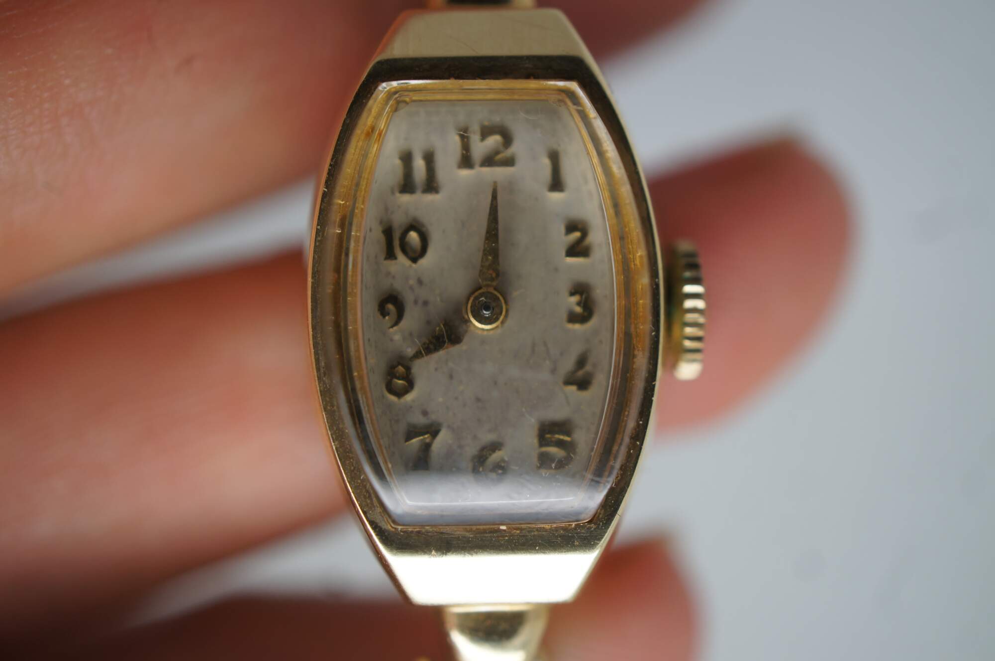 1940´s-50´s 10kgf17j ladies Hamilton Speidel ss band Swiss made