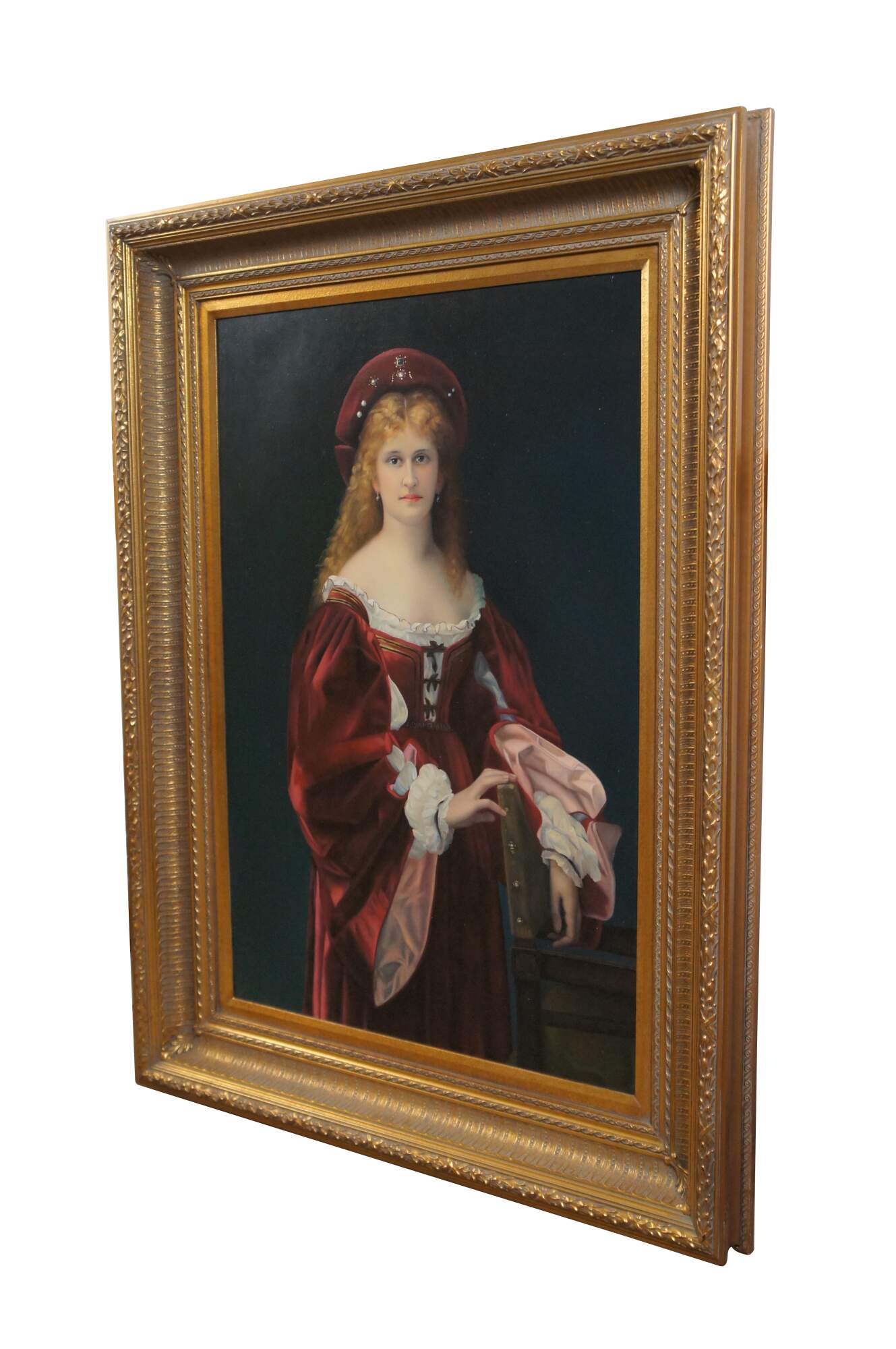 Patrician of Venice After Alexandre Cabanel Portrait Oil Painting on ...