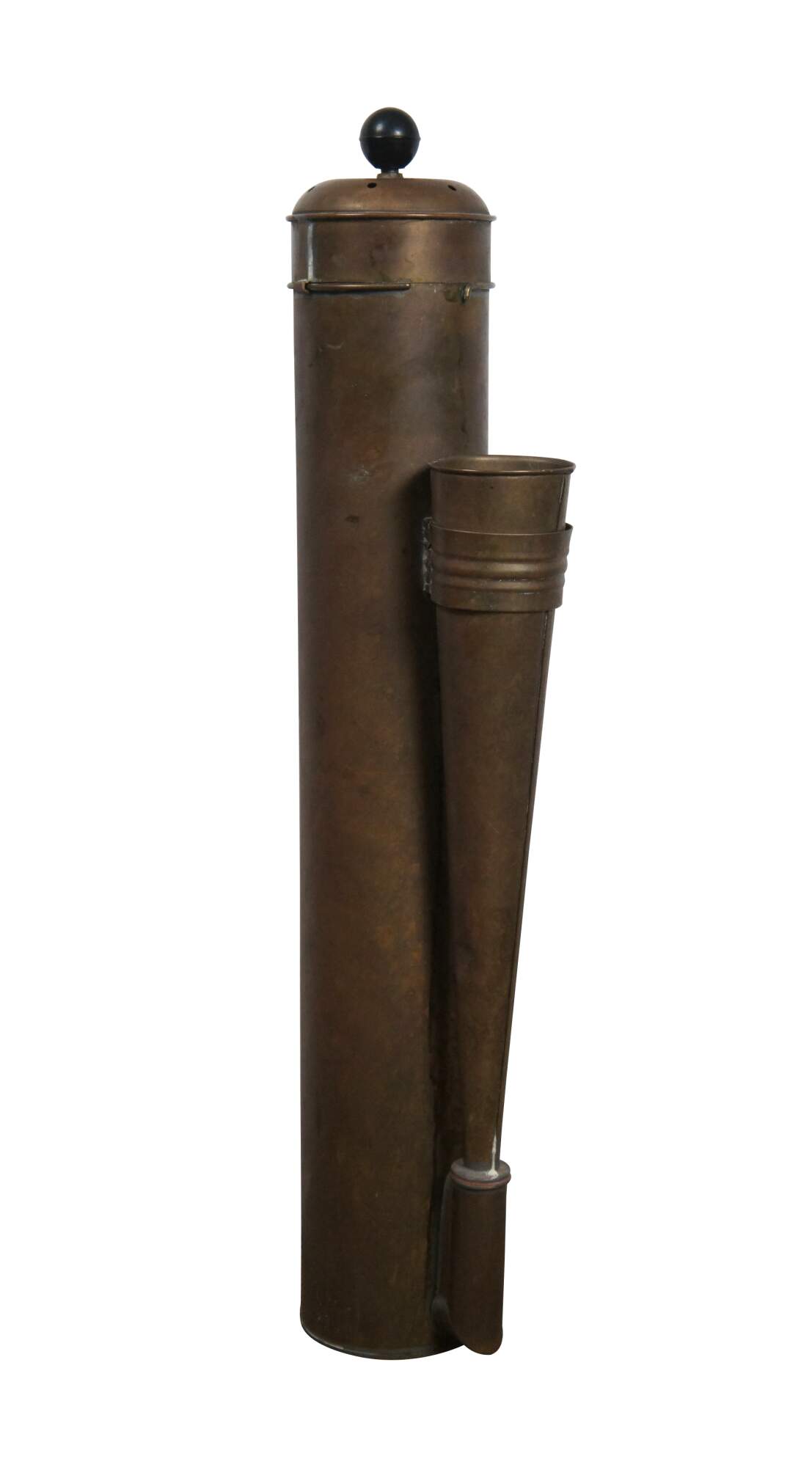 Antique Brass Nautical Maritime Plunger Operated Yacht Boat