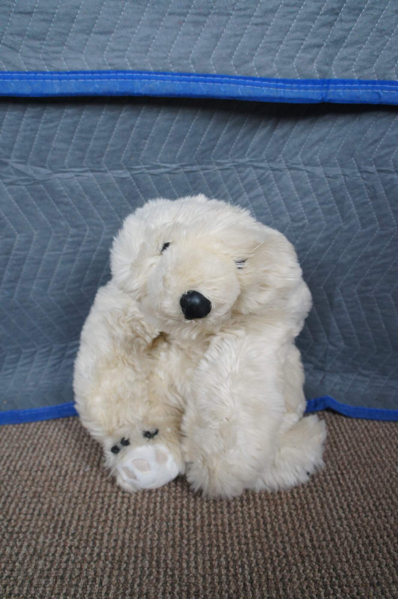 Z Gallerie Ditz Designs Realistic Plush Stuffed Polar Bear