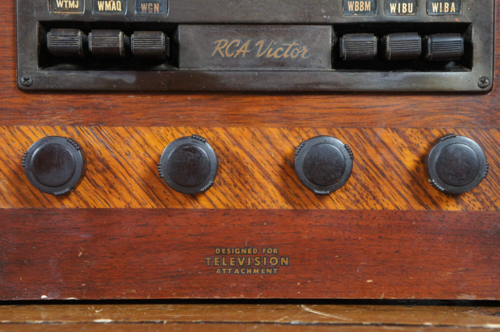 RCA Victor Tube Radio Superheterodyne Model 26X3 Wood Casing store Vintage